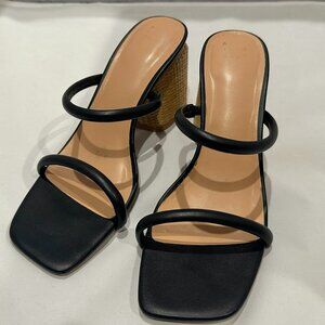 Black wedge heels | size 11 | A New Day | 2.5" heel